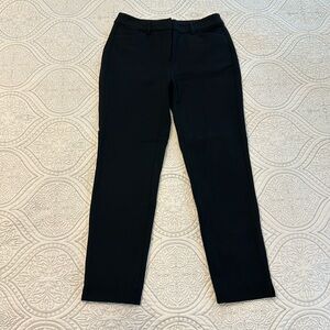 WHBM black slim ankle dress pants size 00